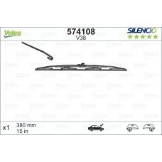 Задня щітка склоочисника Valeo Silencio Standard 380мм VALEO 574108
