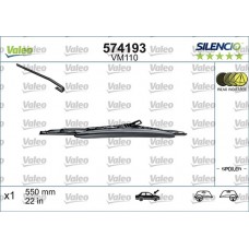 Каркасна щітка склоочисника Valeo Silencio Performance Spoiler 550мм VALEO 574193