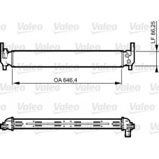 Радіатор системи охолодження VALEO 735310