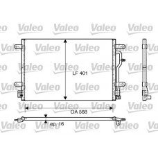 Конденсатор кондиціонера VALEO 817741