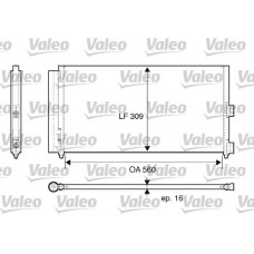 Конденсатор кондиціонера VALEO 818021
