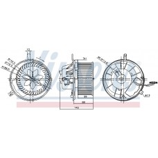 Вентилятор салону NISSENS 87032