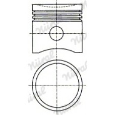 Поршень NURAL 87-521907-00