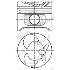 Поршень NURAL 87-743120-20