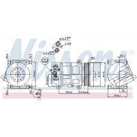 Компресор кондиціонера NISSENS 89202