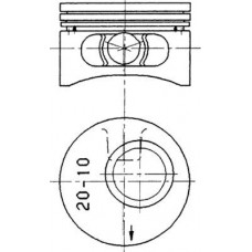 Поршень KOLBENSCHMIDT 90245610