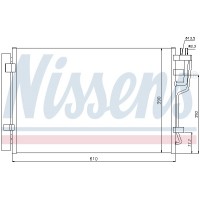 Конденсатор без хладогену NISSENS 940006