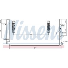 Конденсатор без хладогену NISSENS 940042