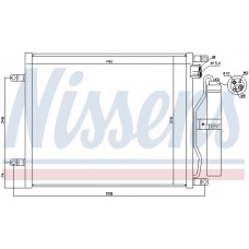 Конденсатор без хладогену NISSENS 940069