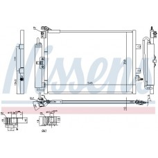 Конденсатор без хладогену NISSENS 940142