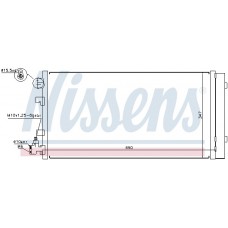 Конденсатор без хладогену NISSENS 940160