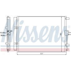 Конденсатор без хладогену NISSENS 940267