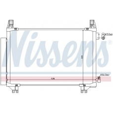 Конденсатор без хладогену NISSENS 940270