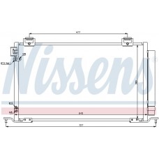 Конденсатор без хладогену NISSENS 940283