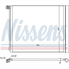 Конденсатор без хладогену NISSENS 940339