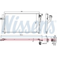 Конденсатор без хладогену NISSENS 940360