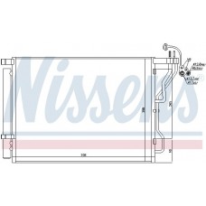 Конденсатор без хладогену NISSENS 940563