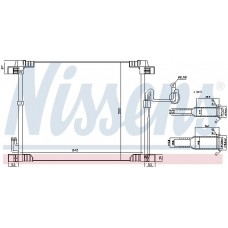 Конденсатор без хладогену NISSENS 940616