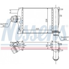 Інтеркулер NISSENS 96529