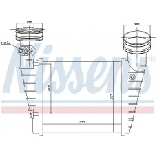 Інтеркулер NISSENS 96731