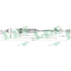 Трос зчеплення LPR C0016C