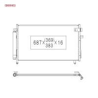 Конденсатор без хладогену KOYORAD CD090453