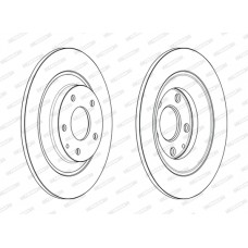 Гальмівний диск FERODO DDF2609C