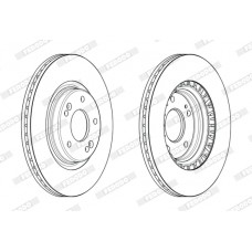 Гальмівний диск FERODO DDF2680C