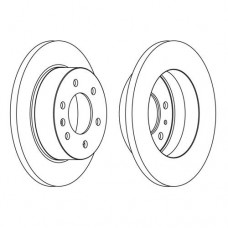 Гальмівний диск FERODO FCR311A