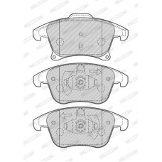 Комплект гальмівних колодок з 4 шт. дисків FERODO FDB4445