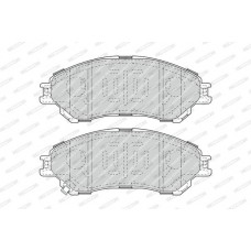 Комплект гальмівних колодок  - дискові FERODO FDB4884