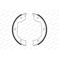 Комплект гальмівних колодок з 4 шт. барабанів FERODO FSB668