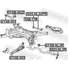 Сайлентблок FEBEST GYAB-003