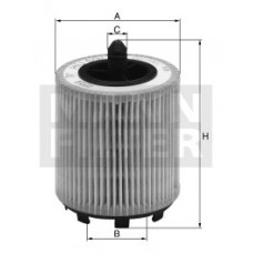 Фільтр мастил MANN-FILTER HU 6007X