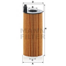 Фільтр мастил MANN-FILTER HU 6014/1Z