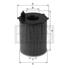 Фільтр мастил MANN-FILTER HU 6020Z