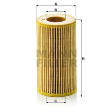 Фільтр мастил MANN-FILTER HU 718/1n