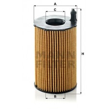 Фільтр мастил MANN-FILTER HU 8005Z
