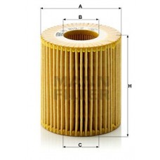 Фільтр мастил MANN-FILTER HU 815/2X
