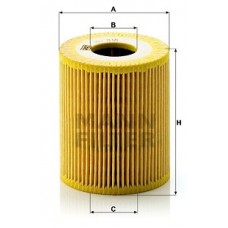 Фільтр мастил MANN-FILTER HU 818X