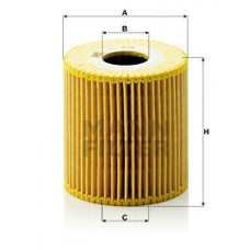 Фільтр мастил MANN-FILTER HU 819X