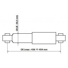 Амортизатор KYB 3450003