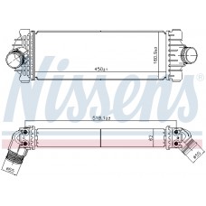 Інтеркулер NISSENS 961230