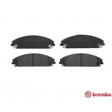 Комплект гальмівних колодок з 4 шт. дисків BREMBO P11017
