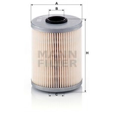 Фільтр палива MANN-FILTER P 733/1X