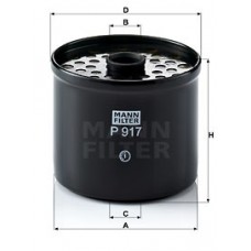 Фільтр палива MANN-FILTER P 917X