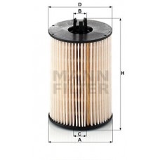 Фільтр палива MANN-FILTER PU 821X-2