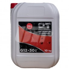 Антифриз QT MEG STANDARD -30 G12 червоний 10кг QT-OIL QT5513010