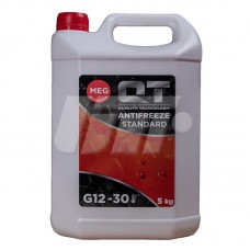 Антифриз QT MEG STANDARD -30 G12 червоний 5кг QT-OIL QT551305