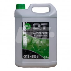 Антифриз QT MEG STANDARD -30 G11 зелений 5кг QT-OIL QT552305